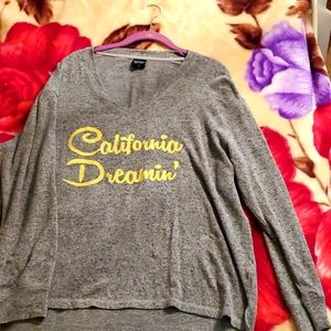 Soft grey Spirit sweater